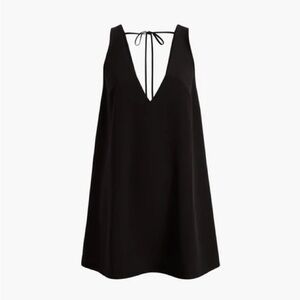 Black Sleeveless V-Neck Backless Dress Emma Dress - Hill House Home